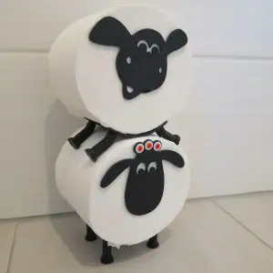 Ultimate Sheep Toilet Paper Holder: Timmy's Mother
