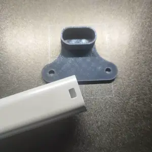 Wardrobe bar support