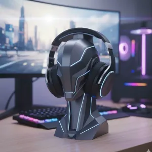 Hi-tech headphone stand