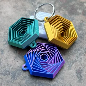 Hex key chain