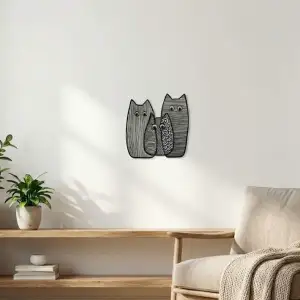 The three cats