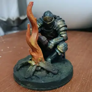 darksouls caballero en la hoguera