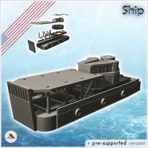 LMC-6 Armored Troop Carrier ATC LCM Tangos patrol boat - min