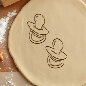 Pacifier Cookie Cutter, Biscuit Cutter