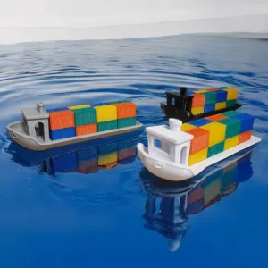 Benchy Containerschiff