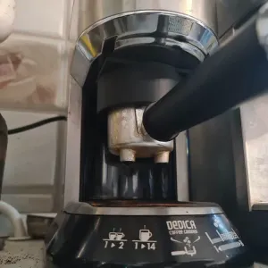 DeLonghi Dedica Coffee Grinder Holder with Shroud and Funnel