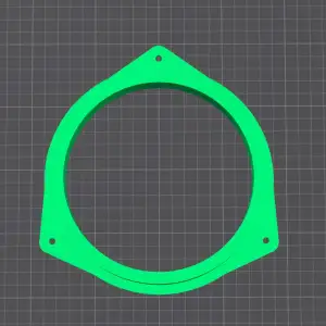 Transition spacer for 16 speakers for Hyundai Solaris