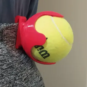 Tennis ball holder (your dog could like it)