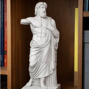 Greek statue of Zeus without an arm