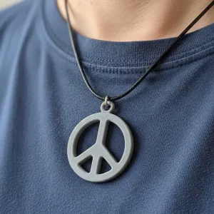Peace Sign Necklace