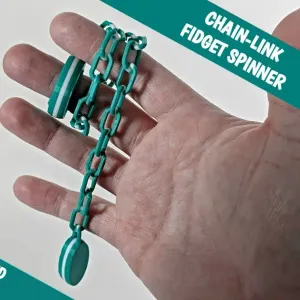 Chain-Link Fidget Spinner