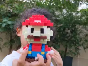 Super Mario Bricks lego fully 3d printed