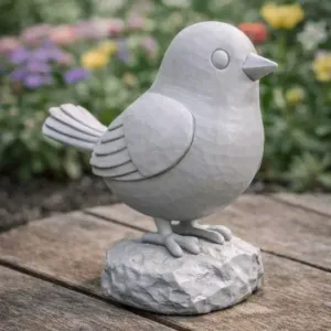 Bird standing on the rock