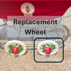 Wheel for Strawberry Shortcake Carriage - 1981 Coleco