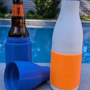 Glass Bottle Koozie