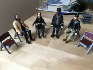 Folding Chair (1/18 scale)