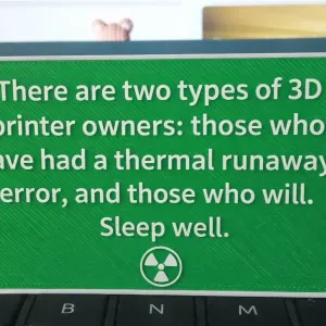 Thermal runaway error,