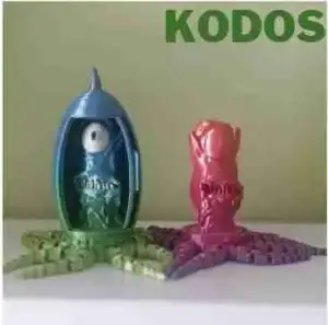 Kodos, the Alien from the Simpsons articulated