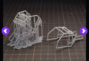 Roll Cage for hotwheels
