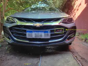 Chevrolet RS Logo / Badge / Insignia + base
