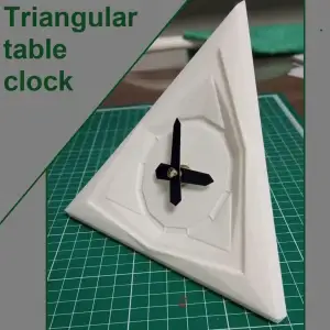 Triangular (corner) table clock