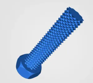 Double Threaded Bolt