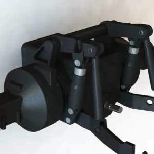 Rc rear axle tractor 1/10