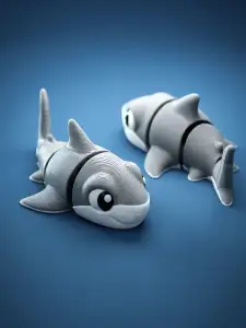 Flexi Shark - Toy/Keychain