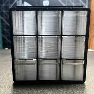 STACKABLE SCREW ORGANIZER