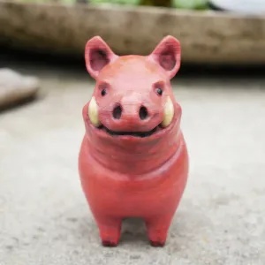 Cute Big Domestic Pig Boar