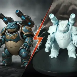 BLASTOISE SPACE MARINE