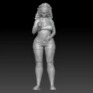 pregnancy test girl 3