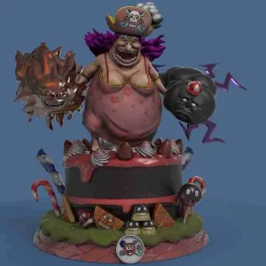 ONEPIECE BIG MOM CHARLOTTE LINLIN 3Dprintable