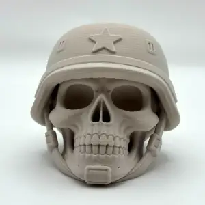 Soldier Skeleton Skull