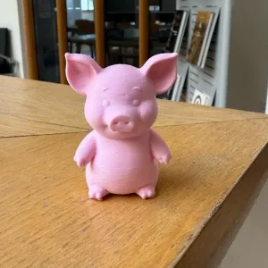 Cute Pig Figurine