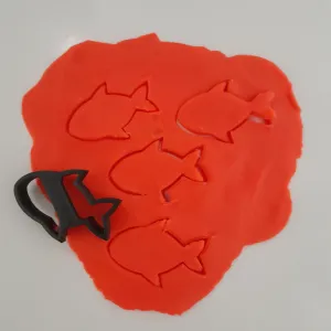 Fish cookie/ fondant/ potato/ play doh cutter