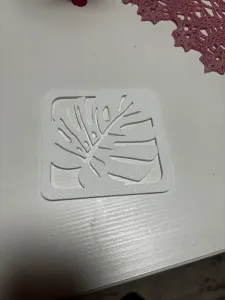 Leaf beverage coaster