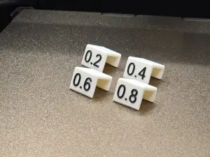 K2 Slide-On Nozzle Size Indicator (0.2 / 0.4 / 0.6 / 0.8)