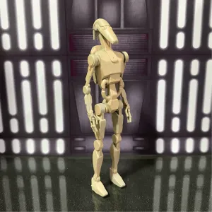 Battle droid b1 series Star Wars vintage toy kenner