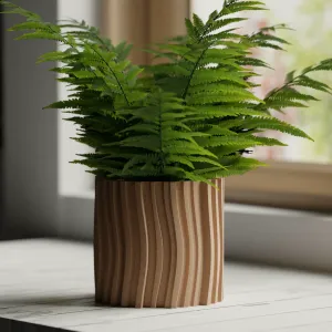 Plant Pot Planter Wavy 2