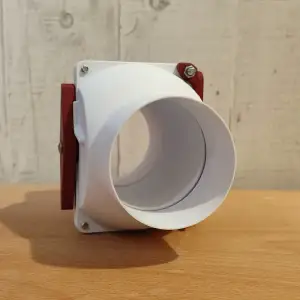 2 1/2" (63mm) Ball Valve NON-CLOG Blast Gate