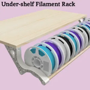 Under-shelf Filament Rack (free)