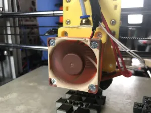 Upgrade Anet AM8 fans to silent Noctua fans E3D v6