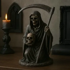 Grim Reaper Gothic Statue