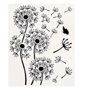 flower stencil 2