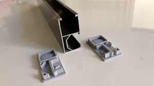 S3D 27x52mm Aluminium Rail End Caps / Covers