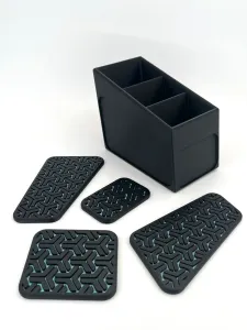 Remote control 3-slot organizer
