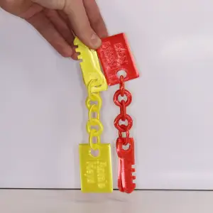 Baby rattle keys