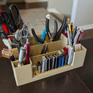 Desktop Organizer with USB slots
