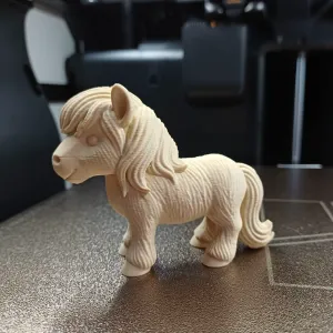 Fluffy Mini Pony